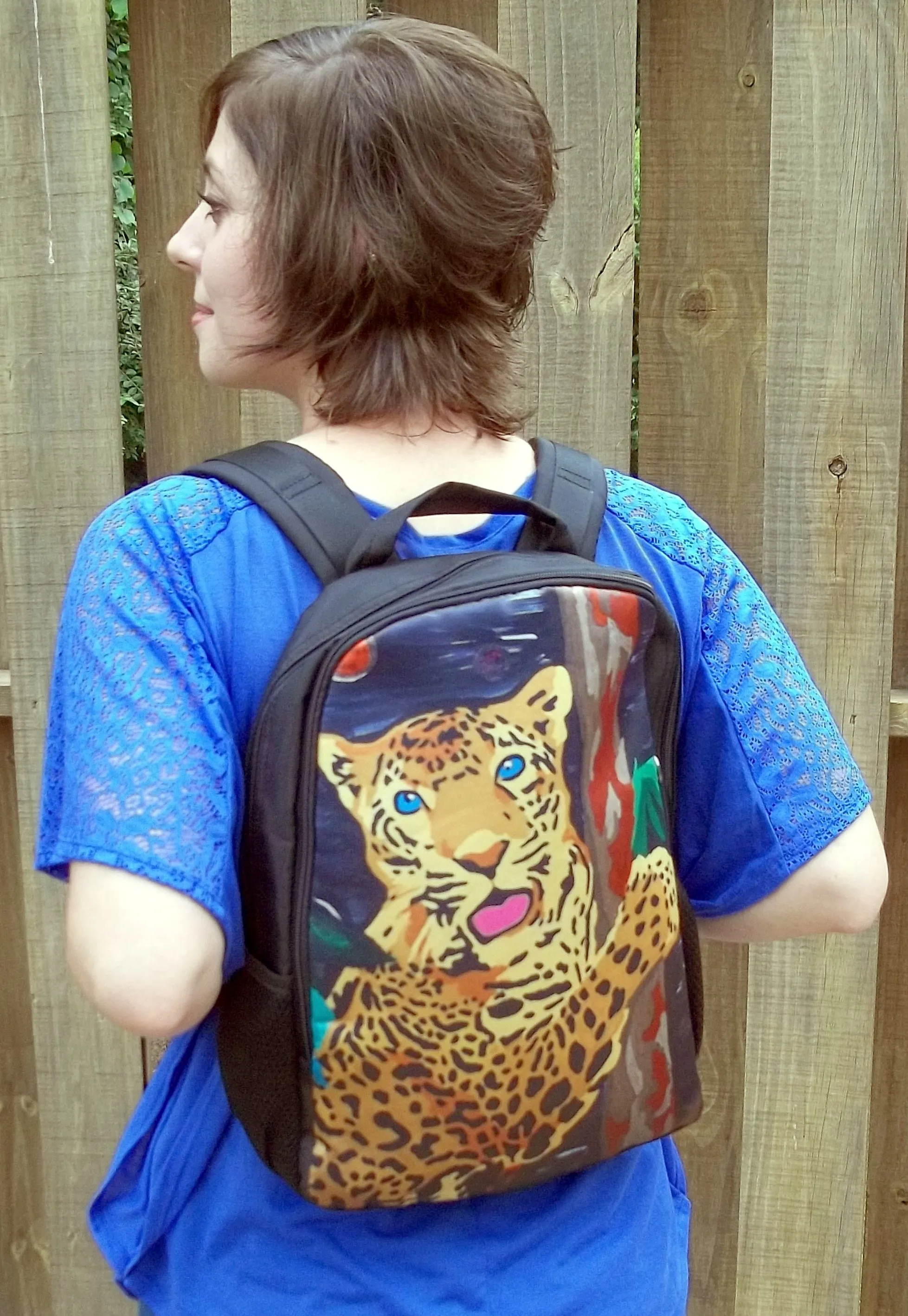 Frog Backpack - Kaleidoscope