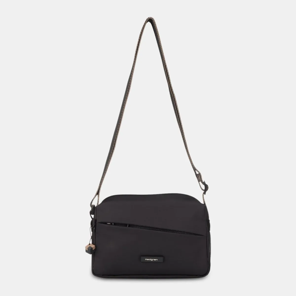 Hedgren Neutron Small Black Crossbody Bag