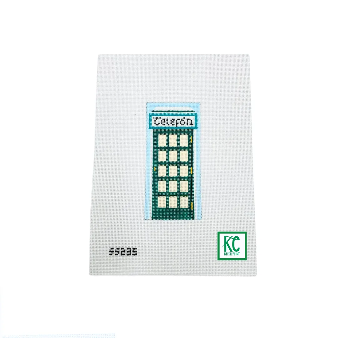 Irish Phone Booth Canvas