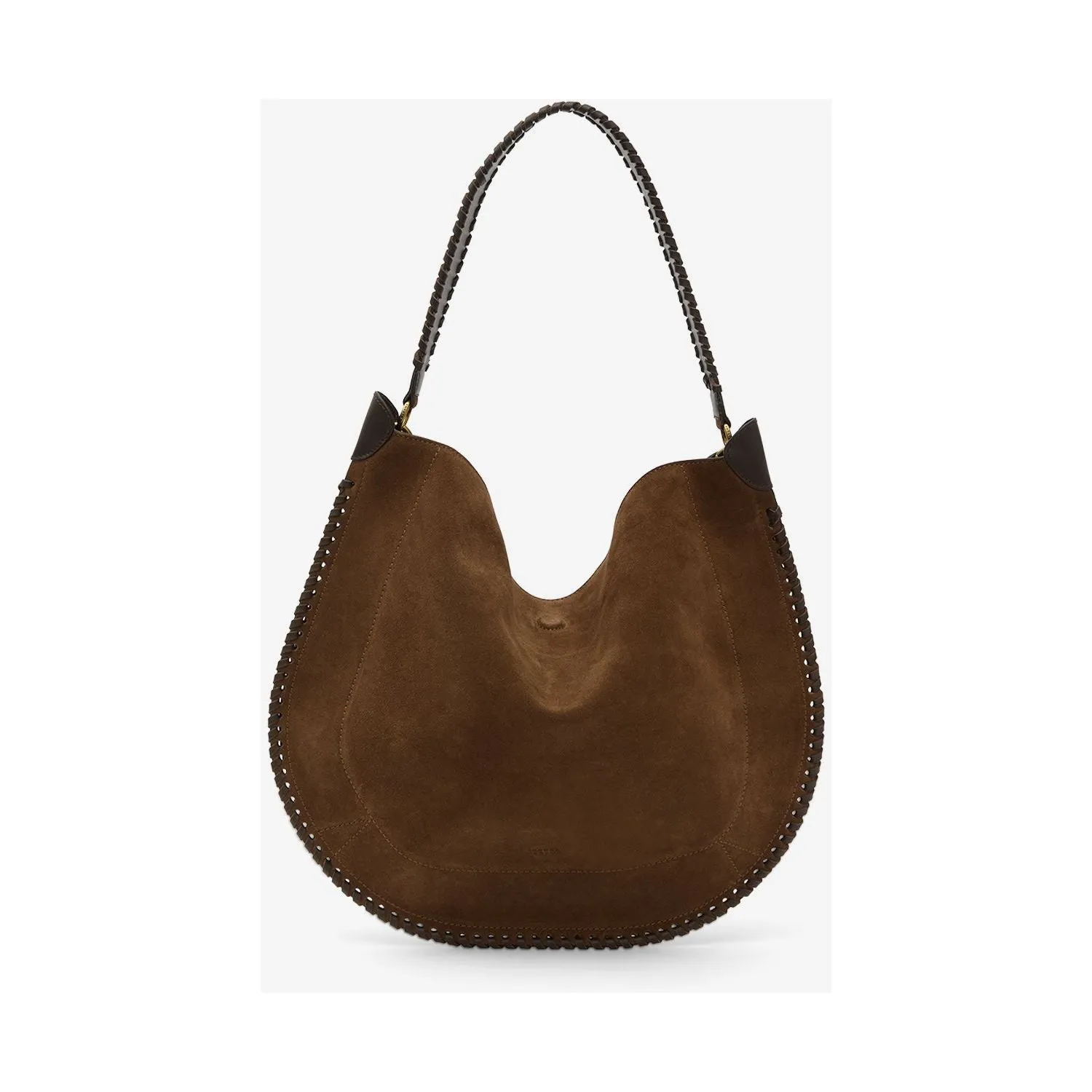 Isabel Marant Oskan Hobo Soft Bag Chocolate