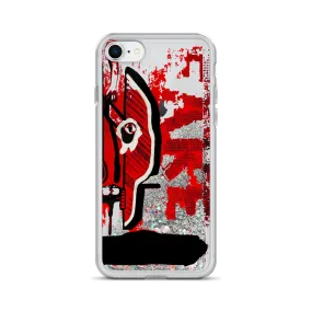 Kiss Me, Kill Me Liquid Glitter iPhone Case