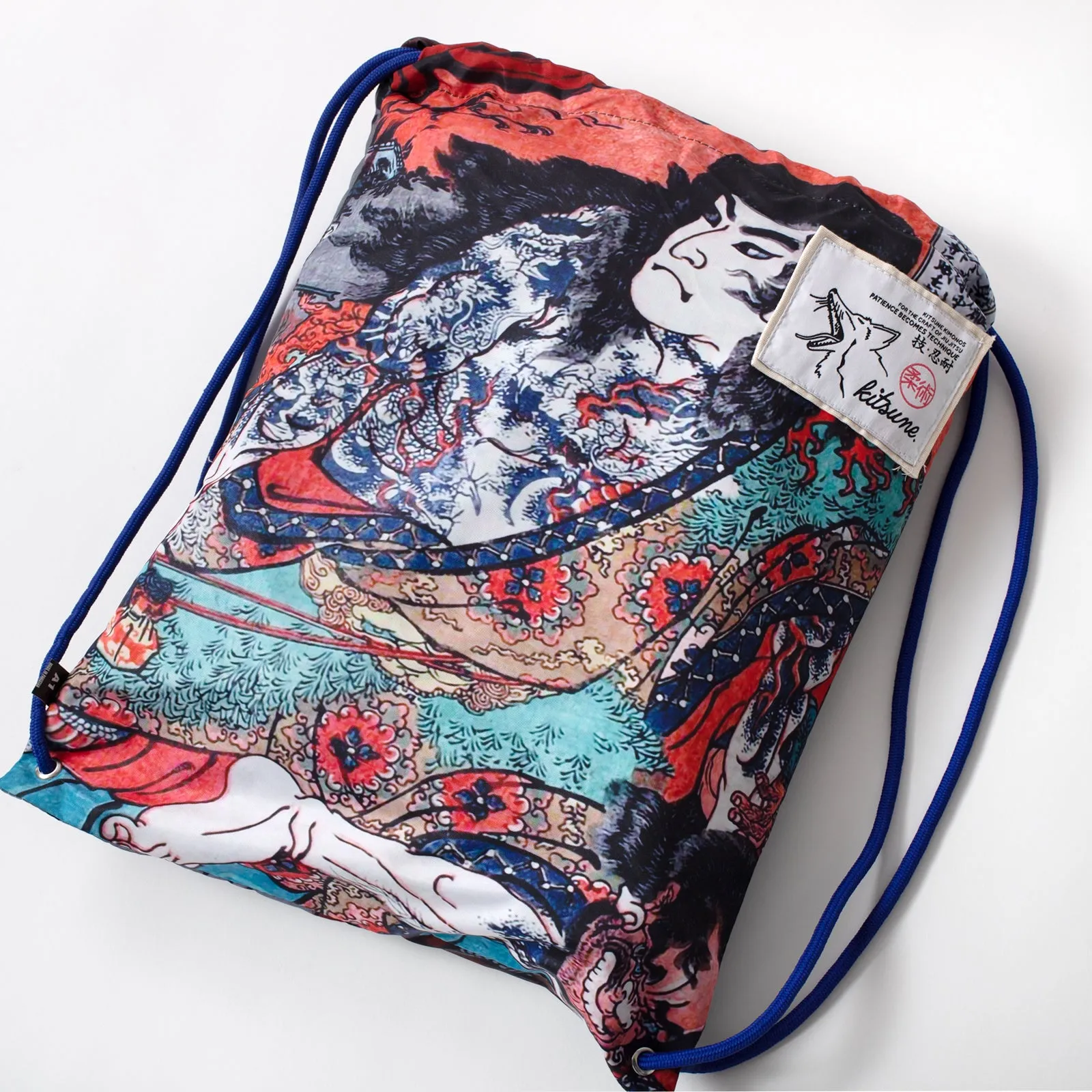 Kitsune "Red Skies" Women's BJJ Gi - Navy Blue