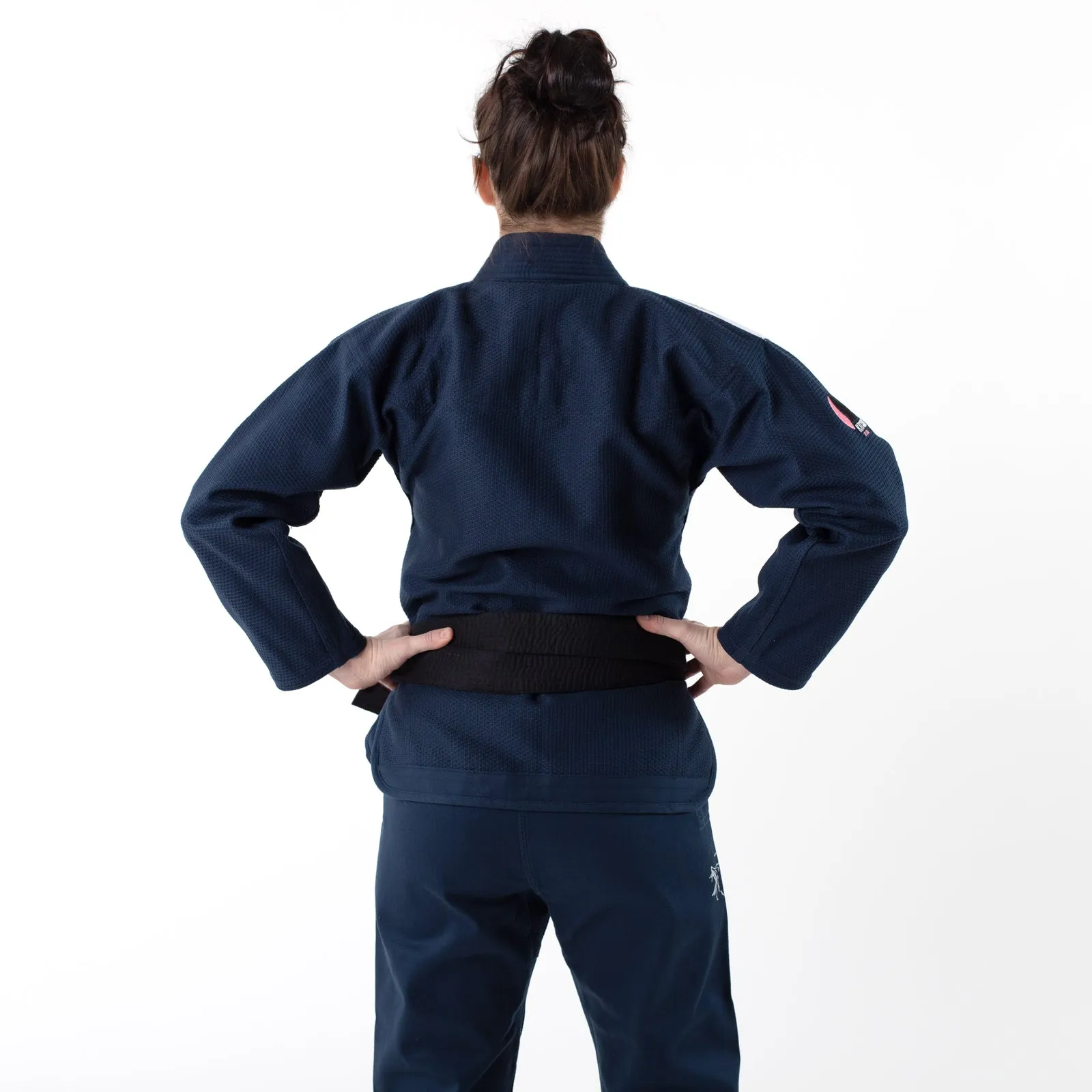 Kitsune "Red Skies" Women's BJJ Gi - Navy Blue
