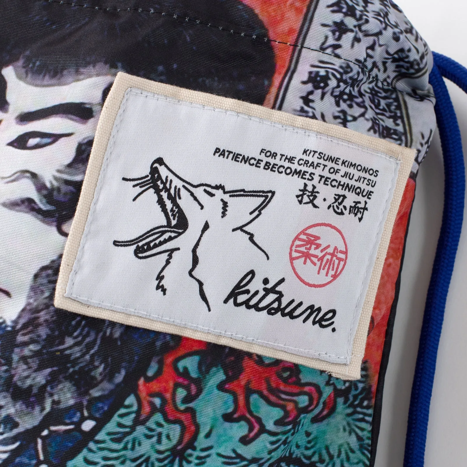 Kitsune "Red Skies" Women's BJJ Gi - Navy Blue