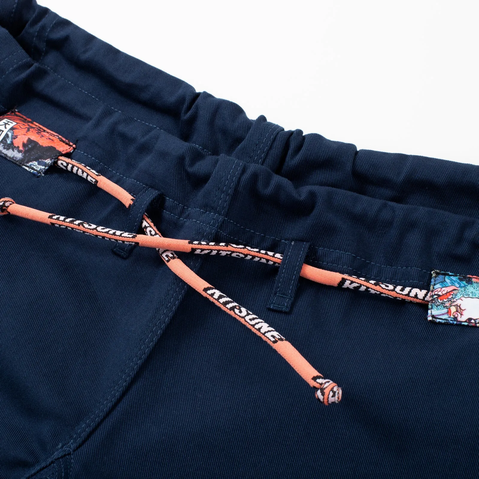Kitsune "Red Skies" Women's BJJ Gi - Navy Blue
