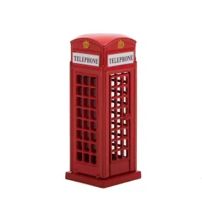 London Red Telephone Box Die Cast Model