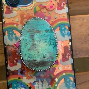 Loredo Turquoise Druzy Phone Grip