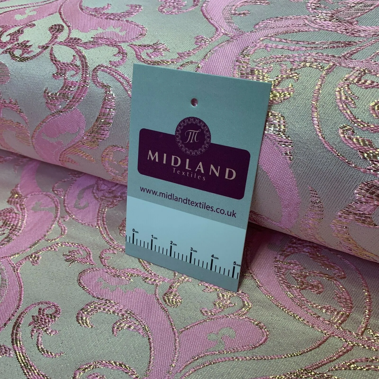 Lurex Ornamental Brocade wedding fabric M1498 Mtex