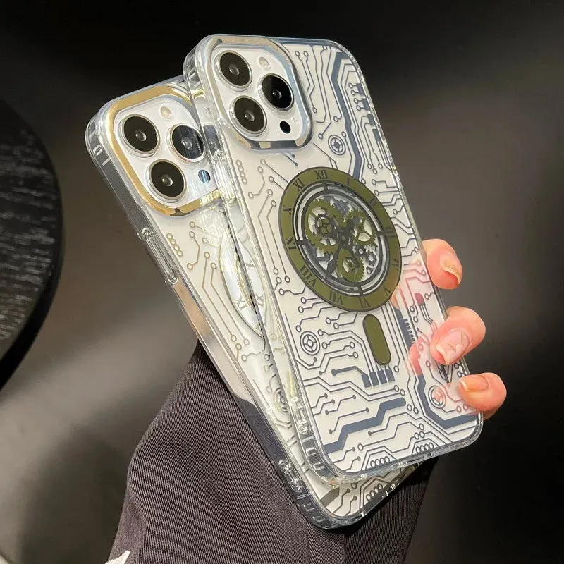 Machine Clock Magsafe iPhone Case