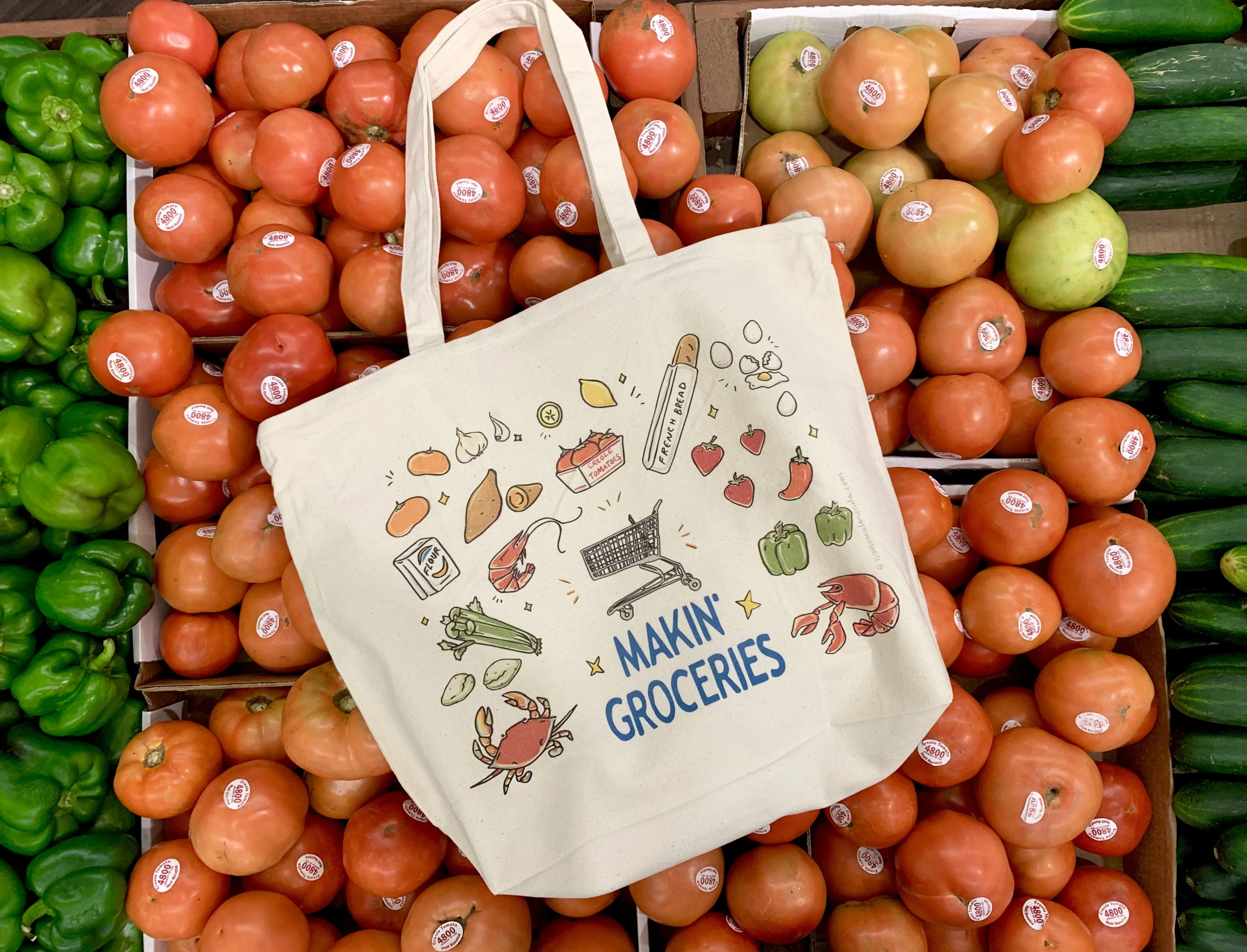 Makin' Groceries Tote Bag