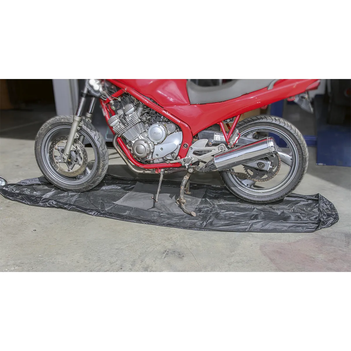 Motorcycle Coverall - Large with Solar Panel Pocket
