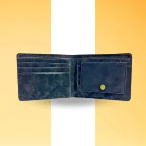 Navy Leather Wallet for Men (TPT)