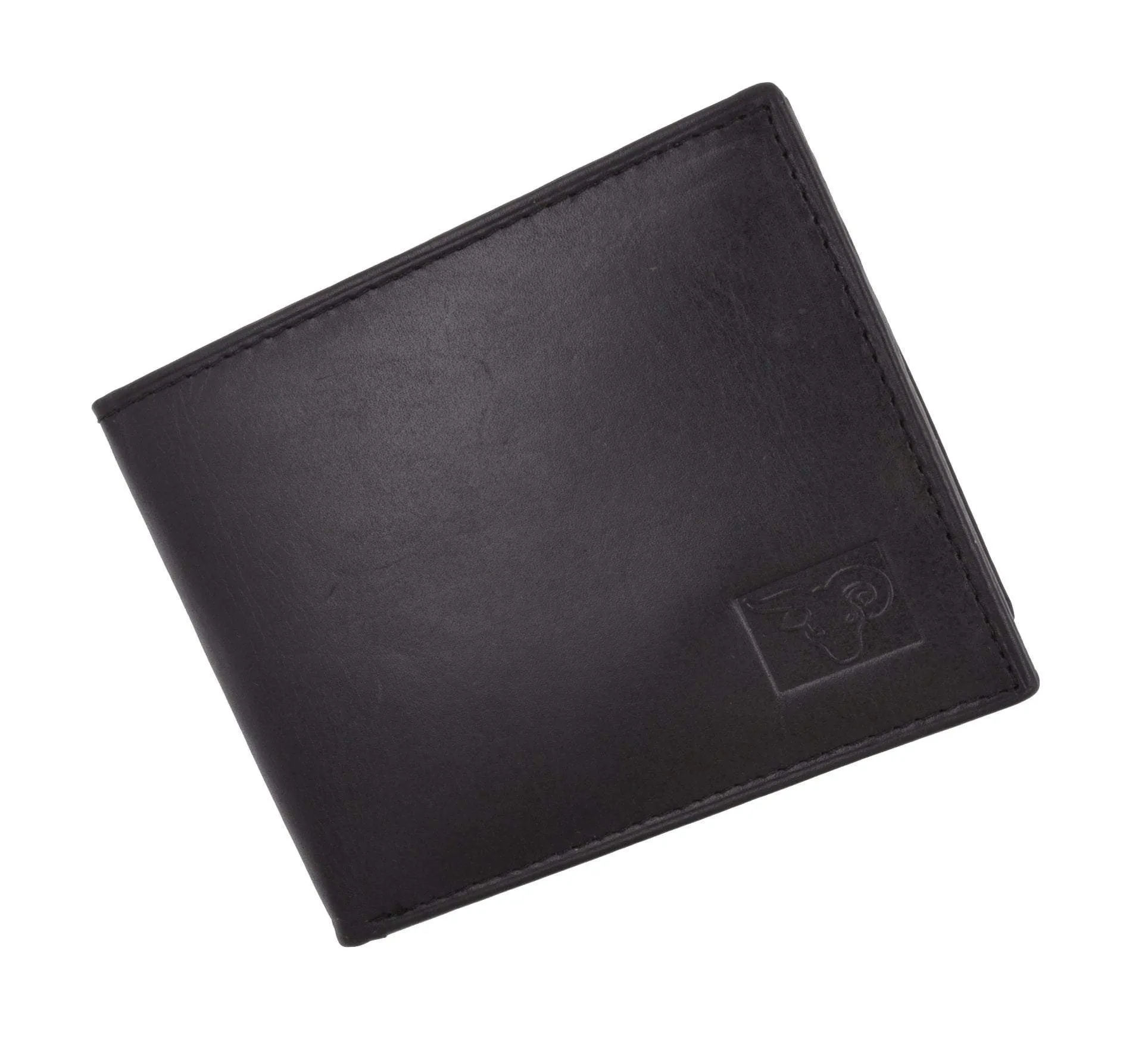 New Cavelio Multi Capacity Middle Flap ID Card Holder Bifold Wallet High Quality Genuine Leather 730052 (C)