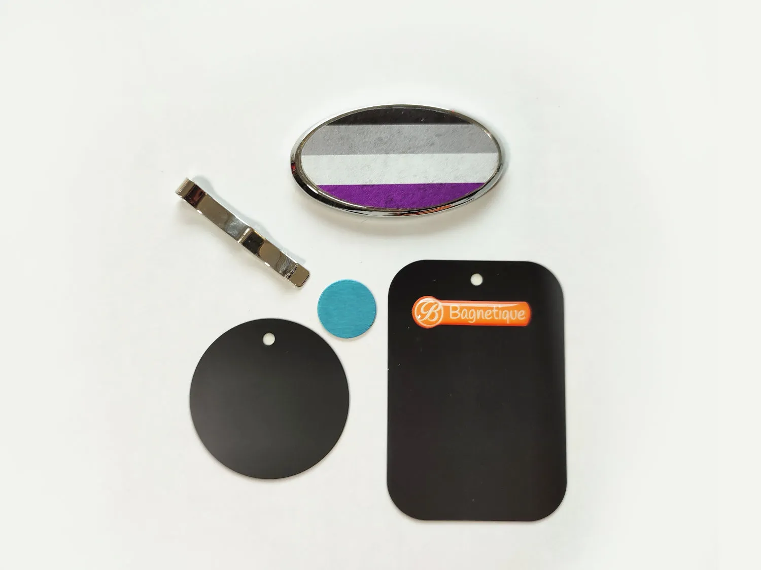 'No Thanks' | Magnetic Phone & Key holder | For your bag, your car, your kitchen and more