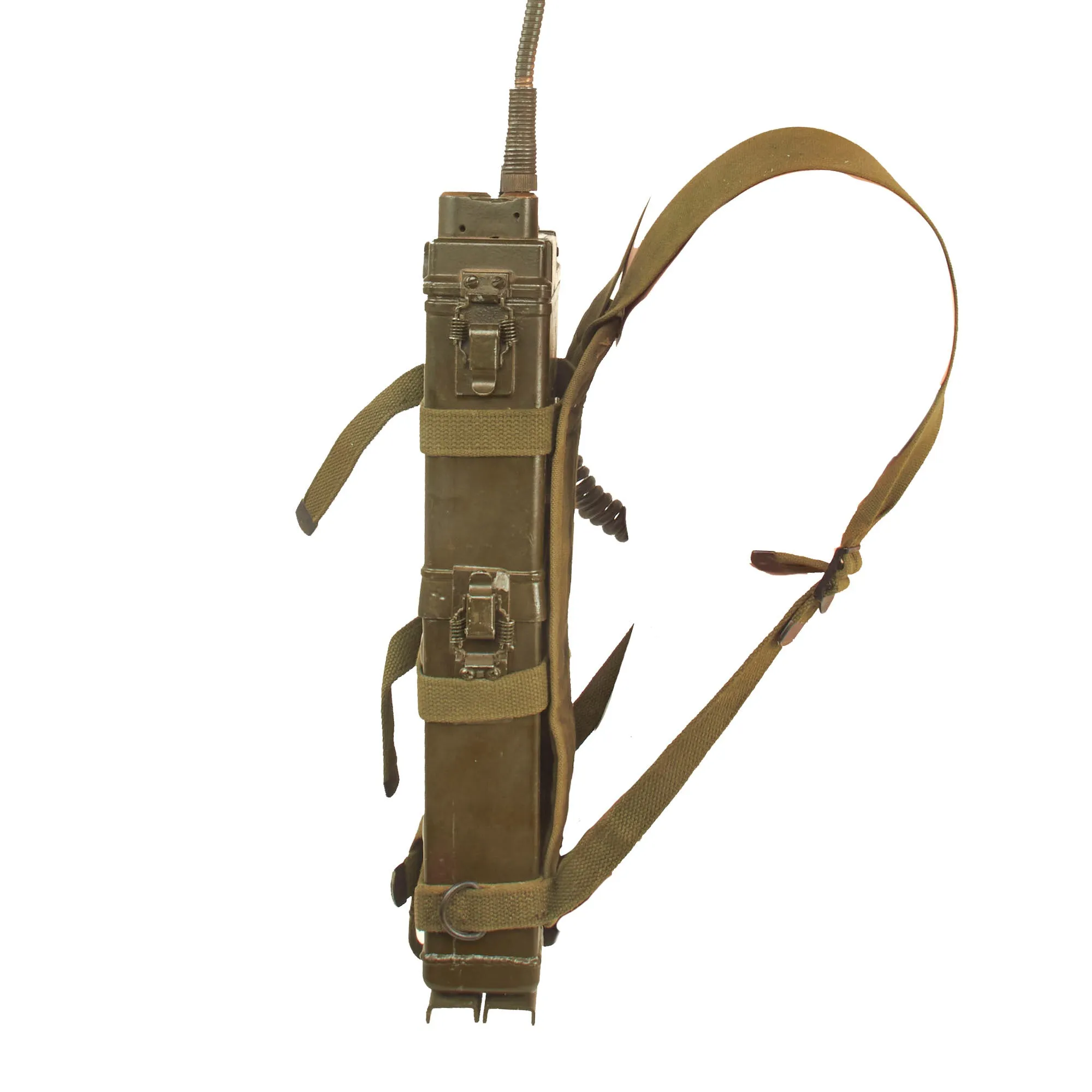Original U.S. Korean & Vietnam War Era RT-176 AN/PRC-10 Backpack Radio Rig