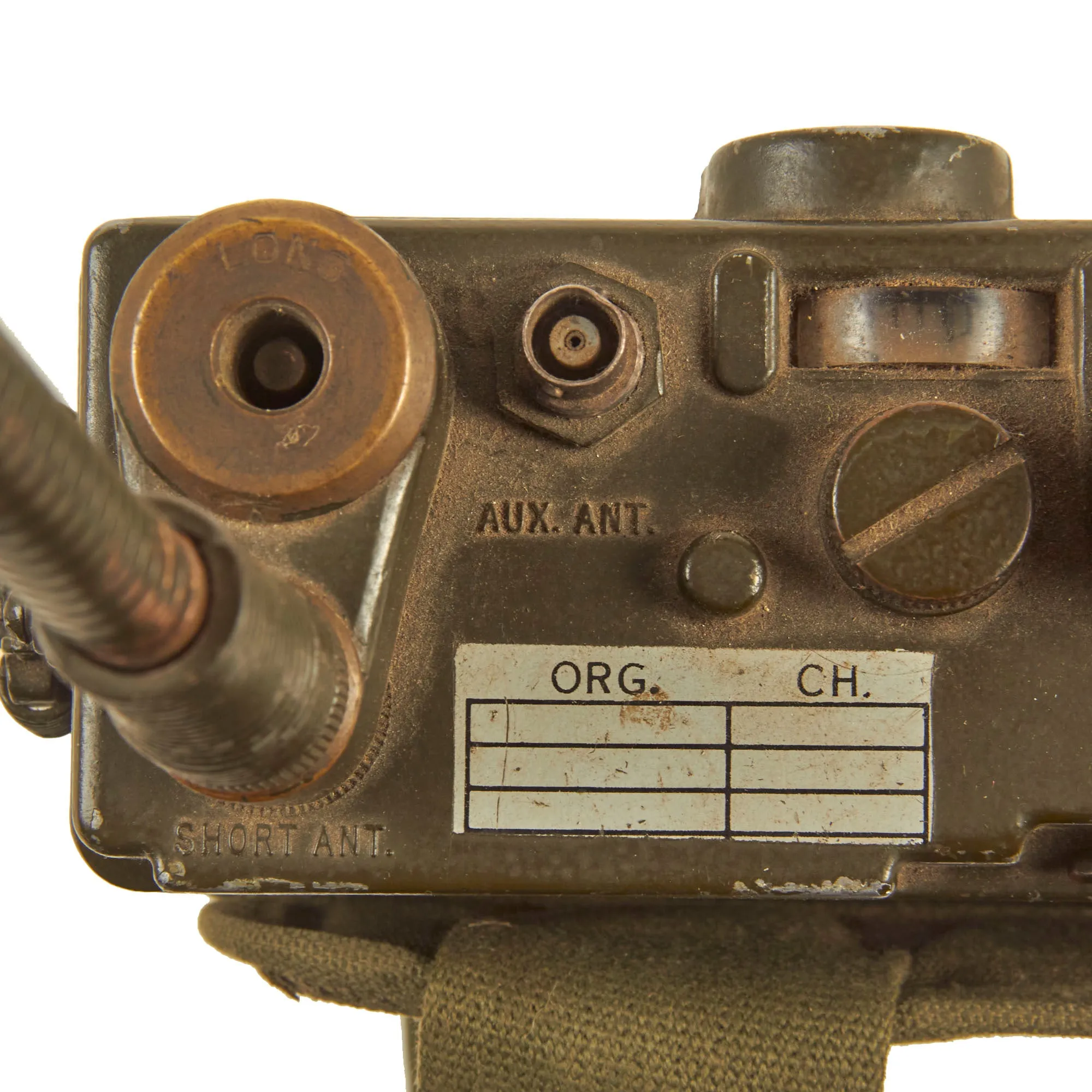 Original U.S. Korean & Vietnam War Era RT-176 AN/PRC-10 Backpack Radio Rig