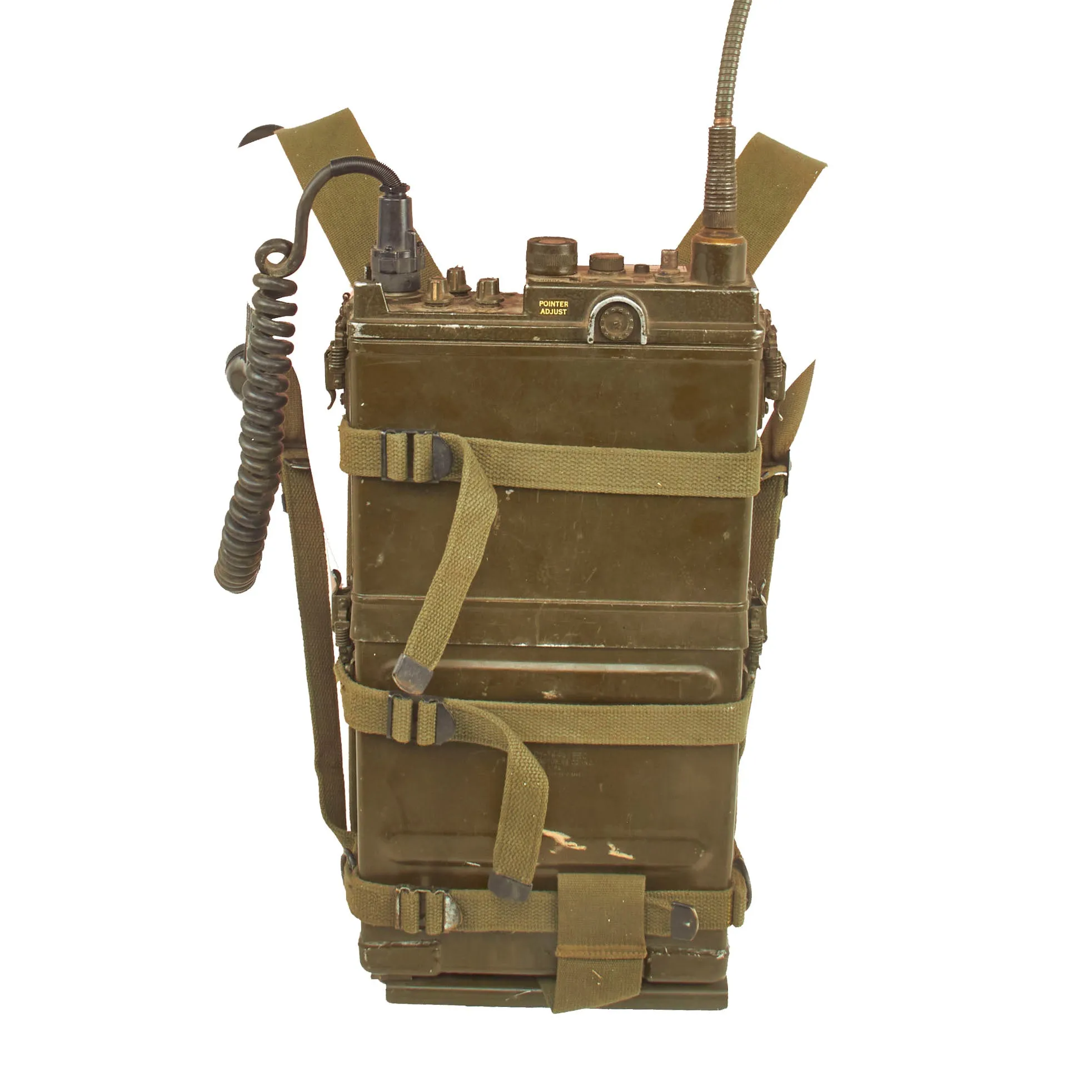 Original U.S. Korean & Vietnam War Era RT-176 AN/PRC-10 Backpack Radio Rig