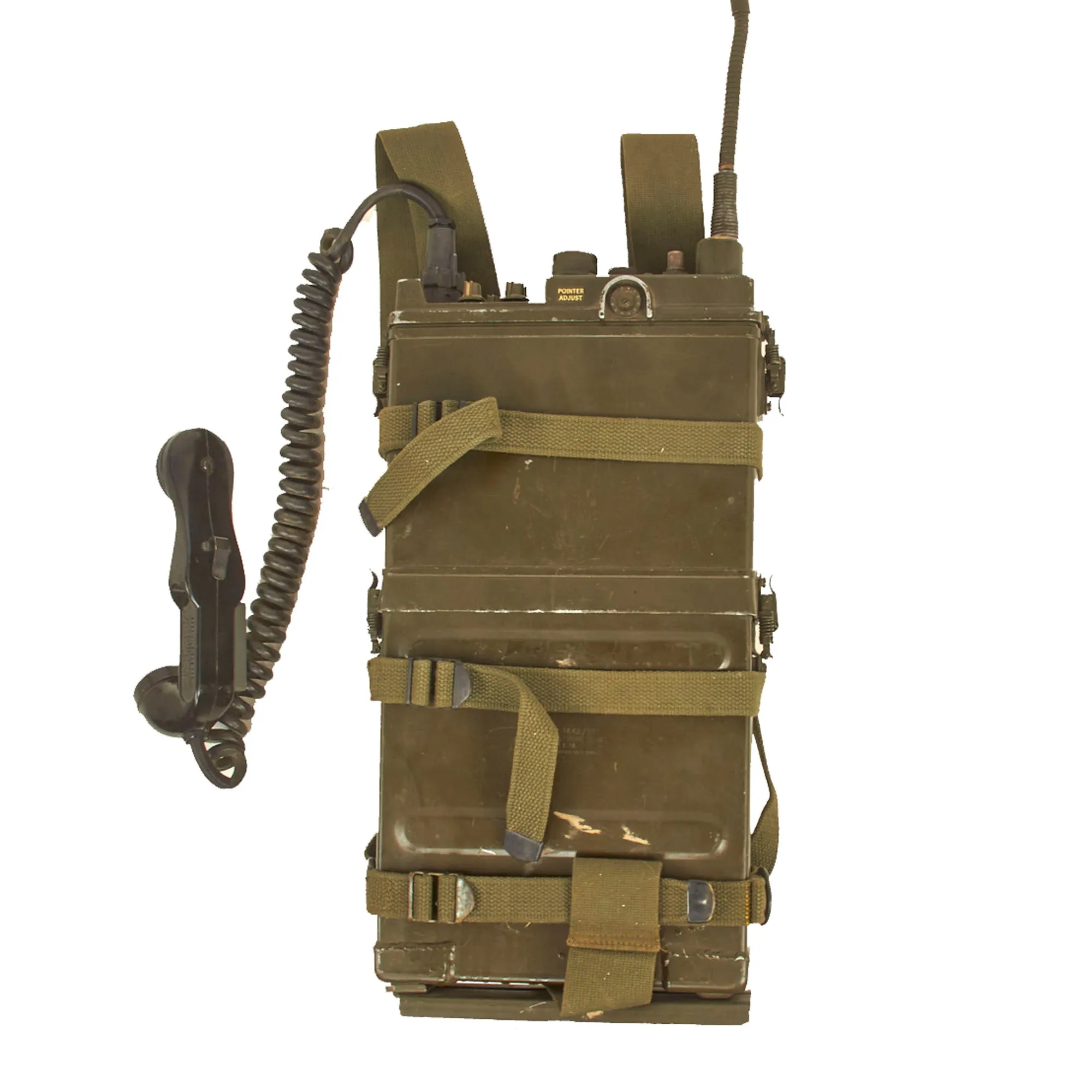 Original U.S. Korean & Vietnam War Era RT-176 AN/PRC-10 Backpack Radio Rig