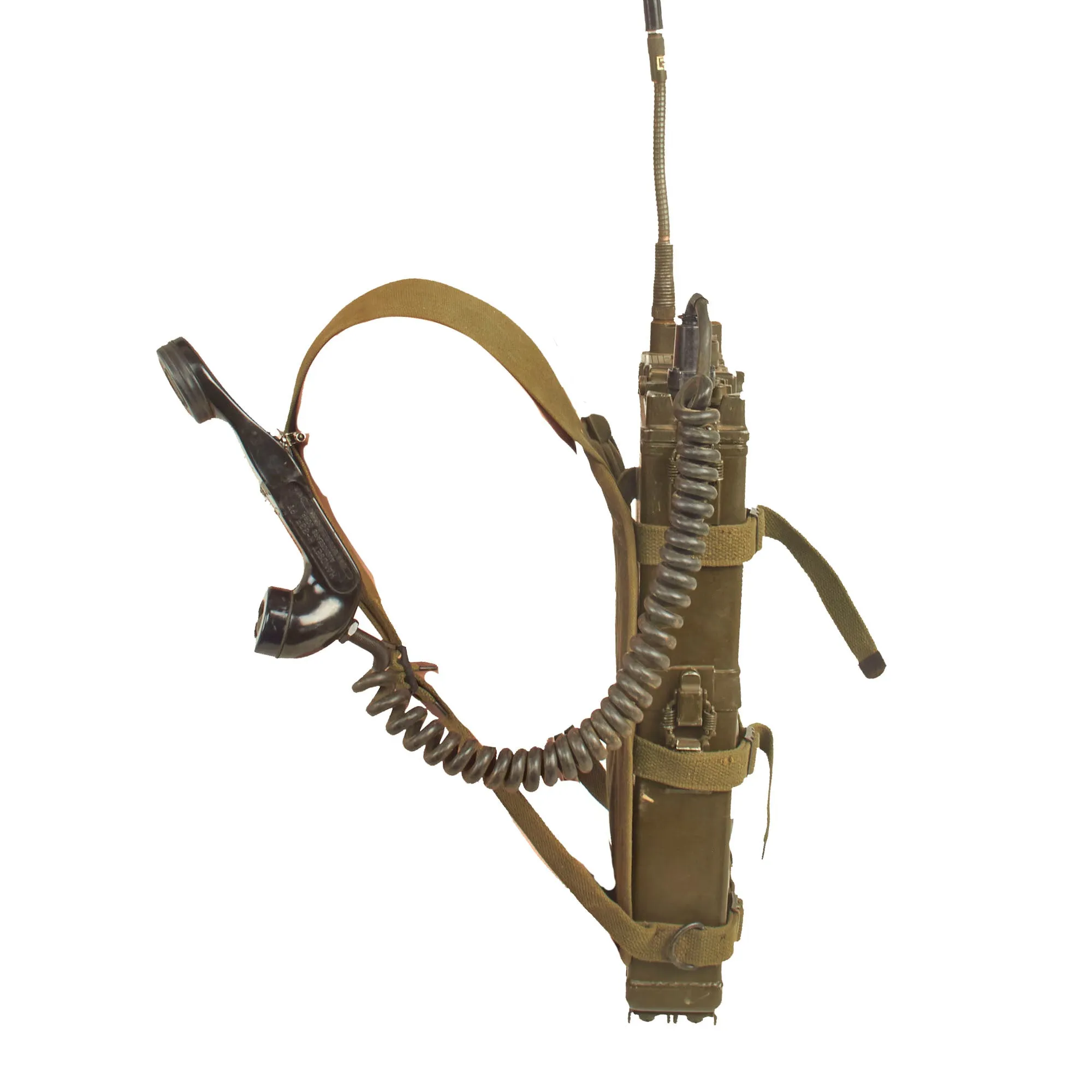 Original U.S. Korean & Vietnam War Era RT-176 AN/PRC-10 Backpack Radio Rig