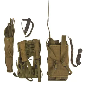Original U.S. Korean & Vietnam War Era RT-176 AN/PRC-10 Backpack Radio Rig