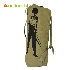 Outdoor Travel Luggage Army Bag Canvas Hiking Backpack Camping Tactical Rucksack