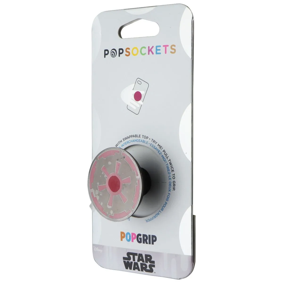 PopSockets PopGrip: Swappable Grip - Star Wars Classic - Enamel Imperial Icon