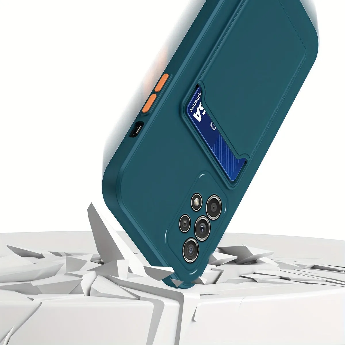 Premium Protective Cover for Samsung Insertable Card Slot