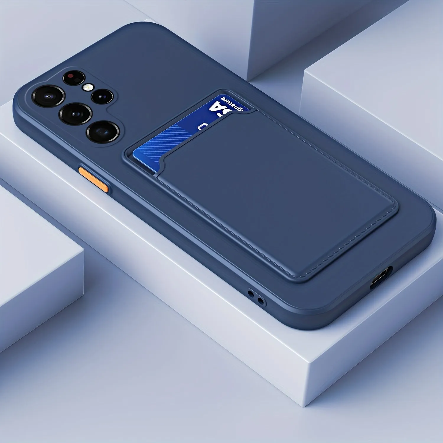 Premium Protective Cover for Samsung Insertable Card Slot