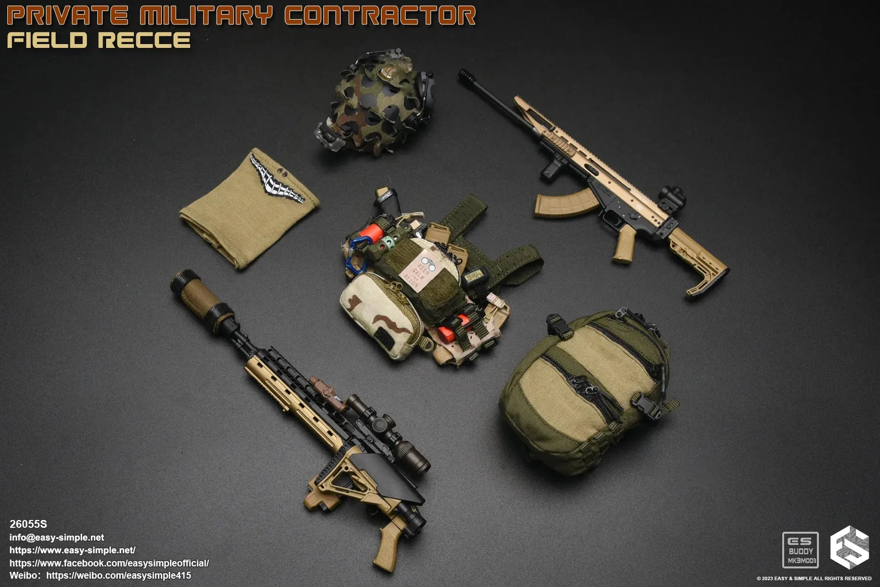 Private Military Contractor Field Recce Ver. S - MINT IN BOX
