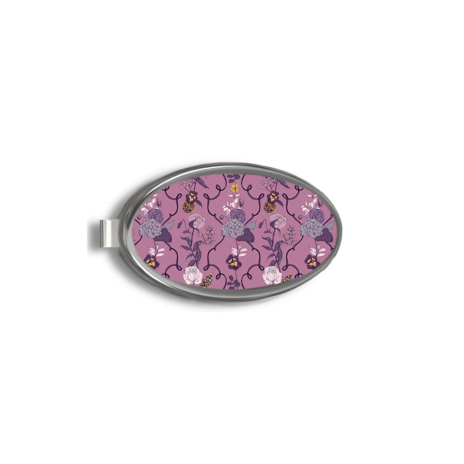 Purple Hyacinths | Magnetic Phone & Key holder | For your bag, your car, your kitchen and more