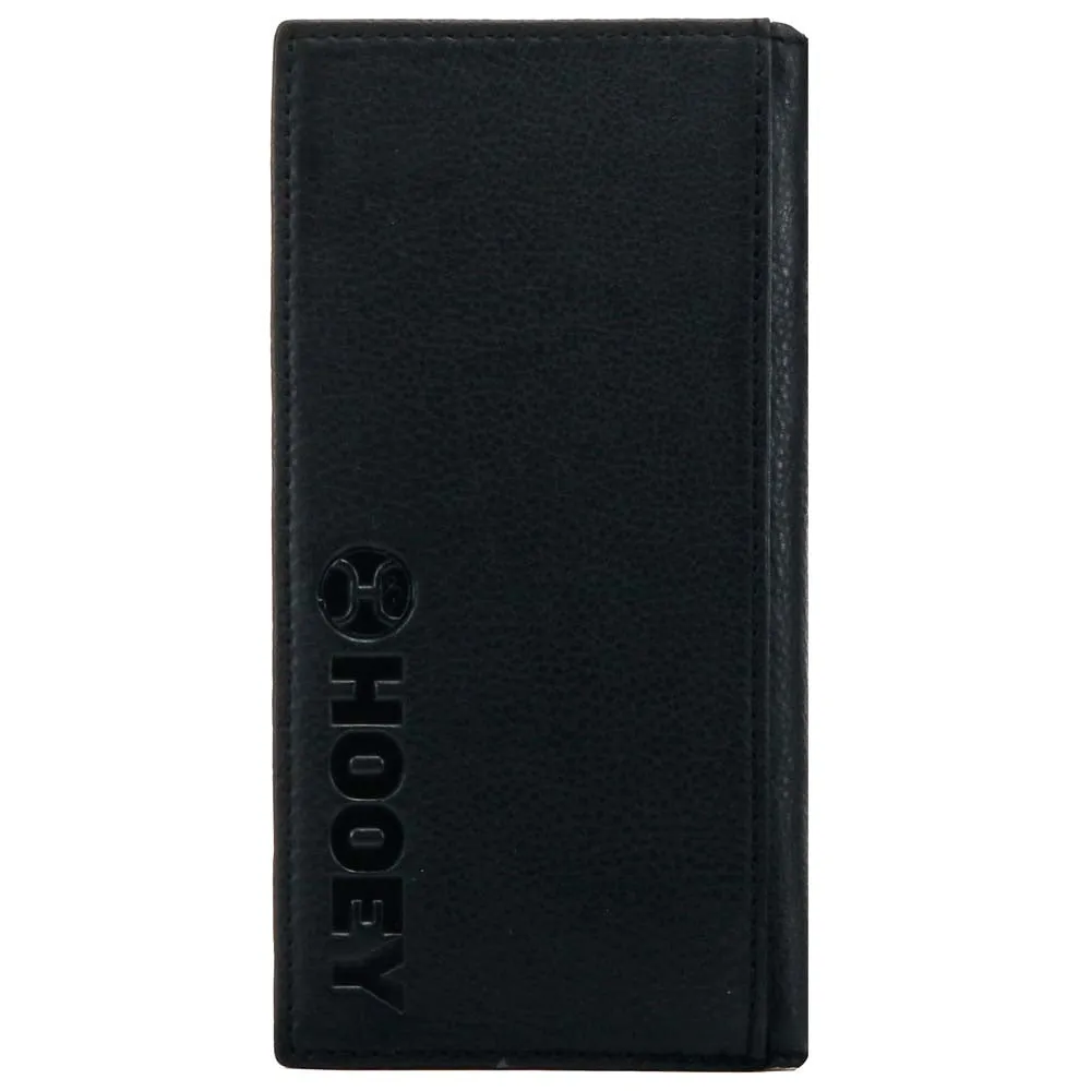 "Black Hawk" Rodeo Hooey Wallet Black/Red Aztec Print