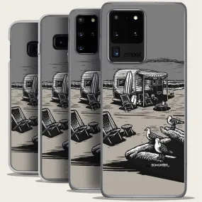 "Vintage Beach Trailer" Samsung Case