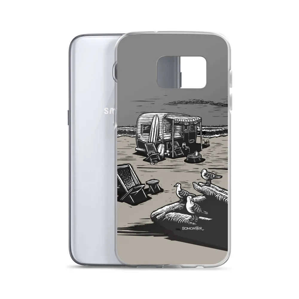 "Vintage Beach Trailer" Samsung Case