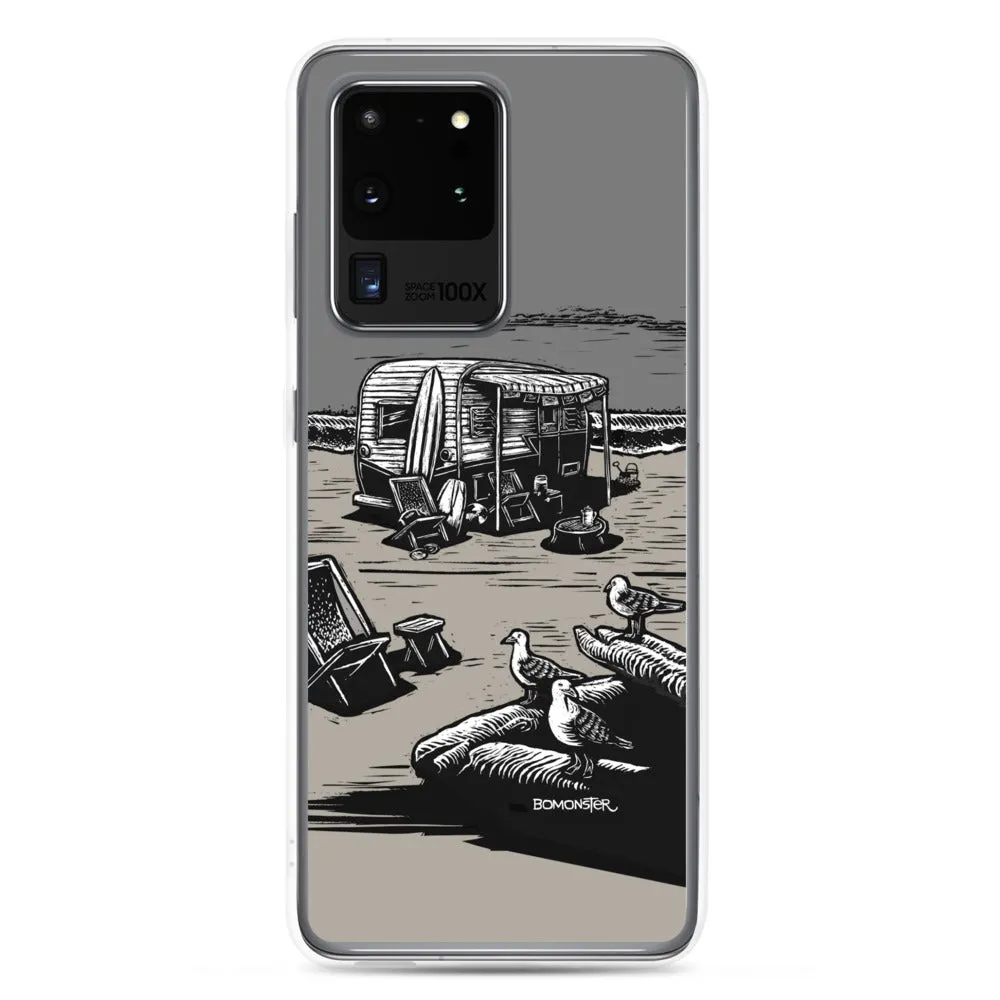 "Vintage Beach Trailer" Samsung Case