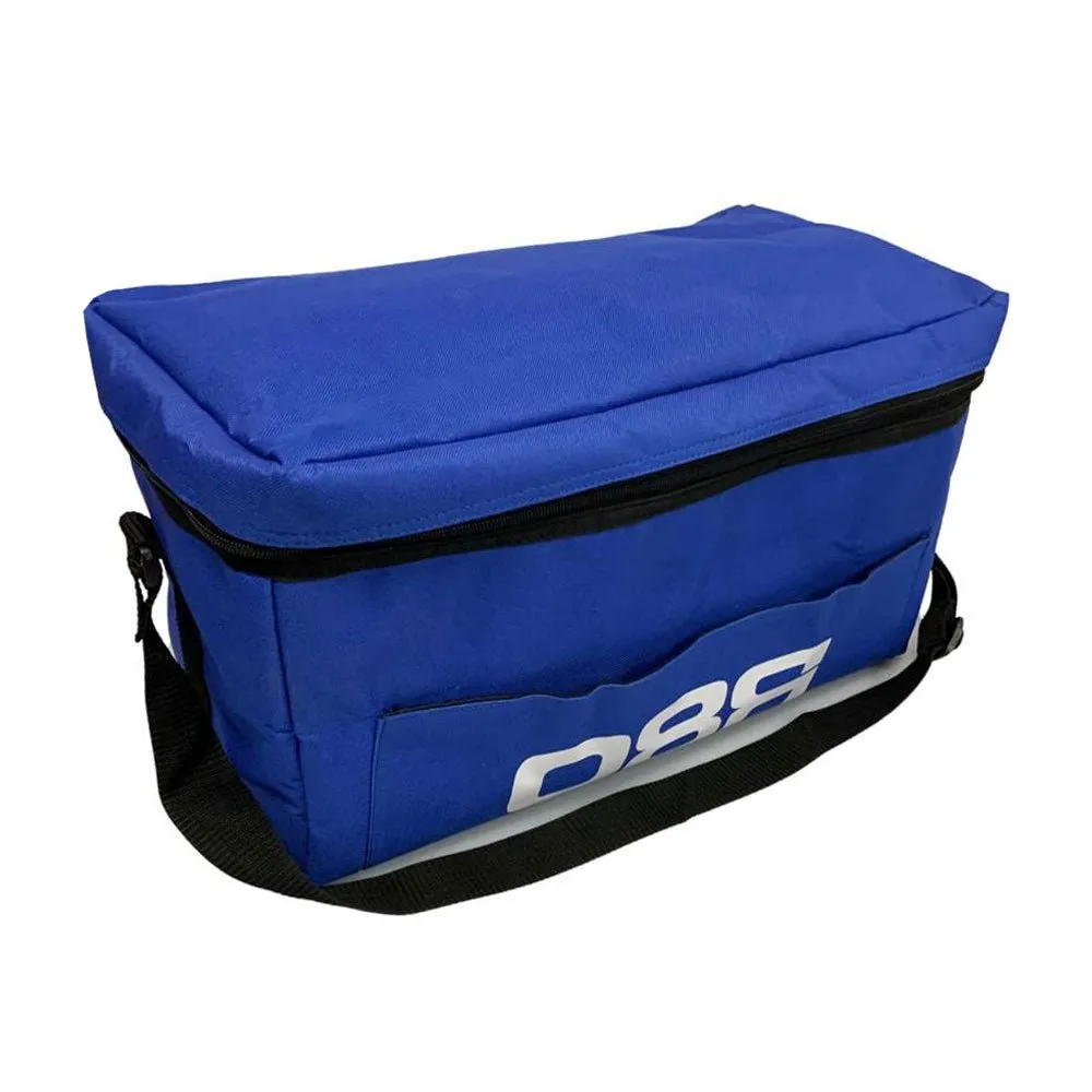 R80 Flexible Cooler Bag with 10 White/Black Bottles