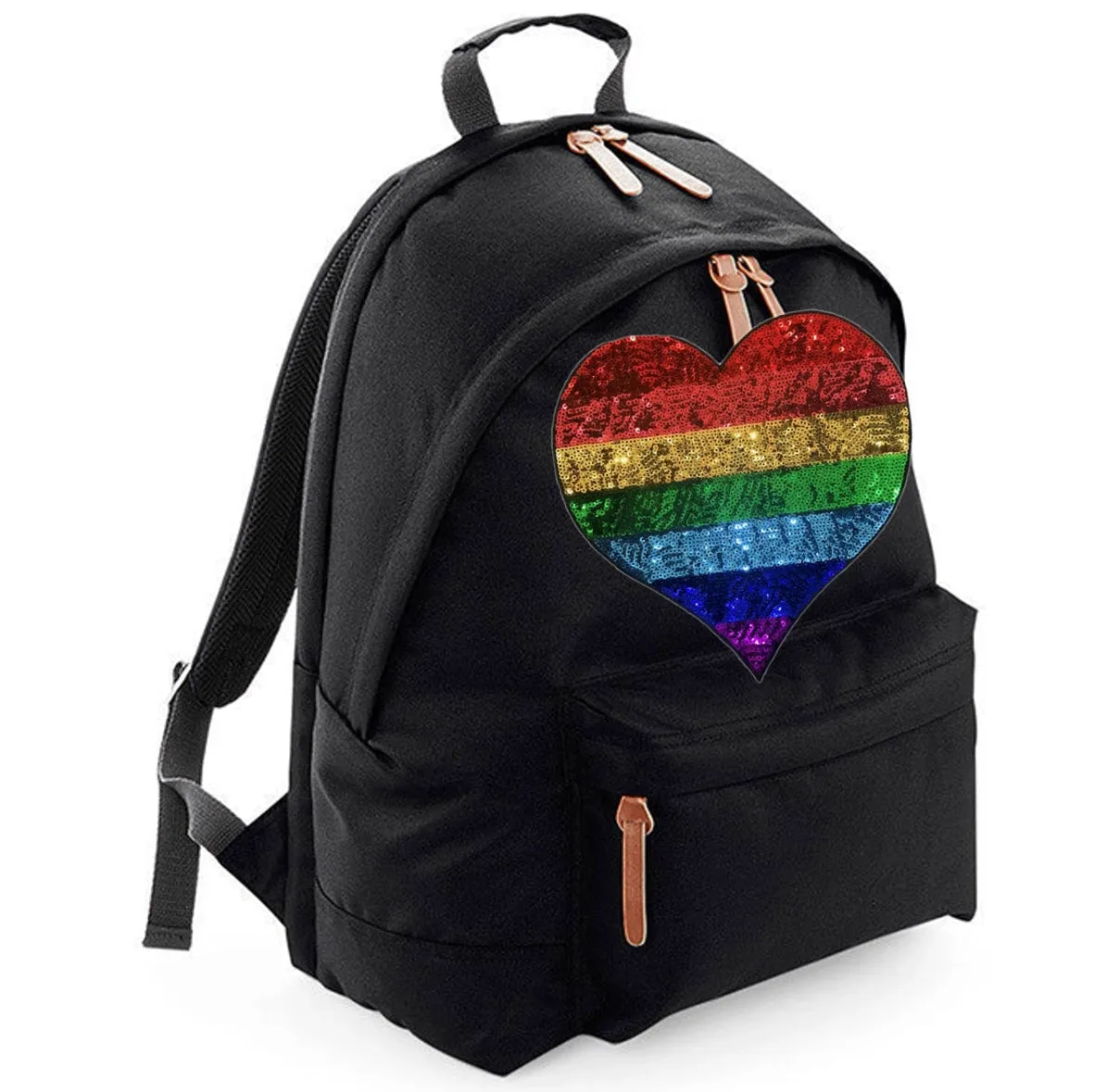 Rainbow Heart Maxi Laptop Bag