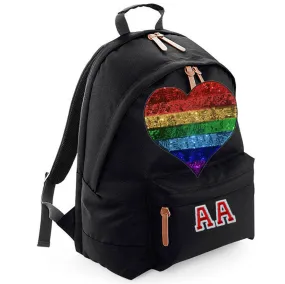 Rainbow Heart Maxi Laptop Bag