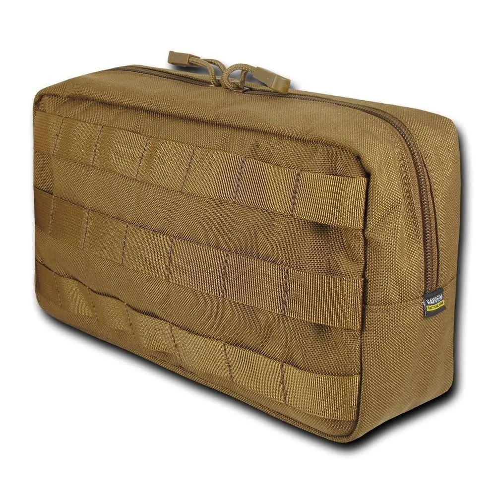 RAPDOM 10X6 Molle Utility Storage Pouch Horizontal Tactical Gear Military