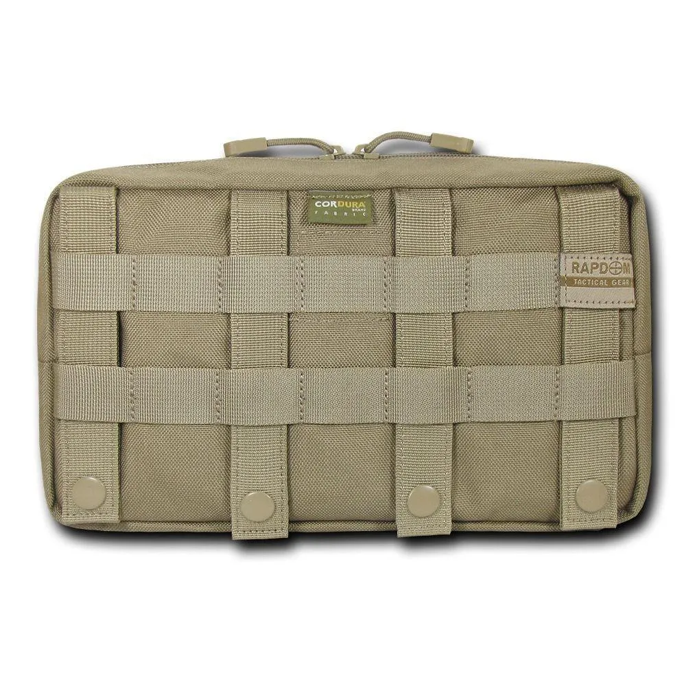 RAPDOM 10X6 Molle Utility Storage Pouch Horizontal Tactical Gear Military