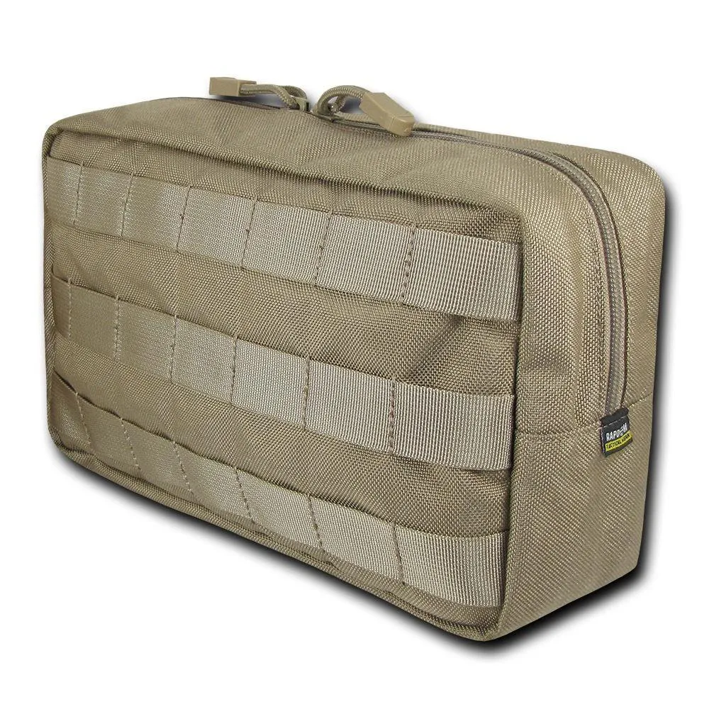 RAPDOM 10X6 Molle Utility Storage Pouch Horizontal Tactical Gear Military