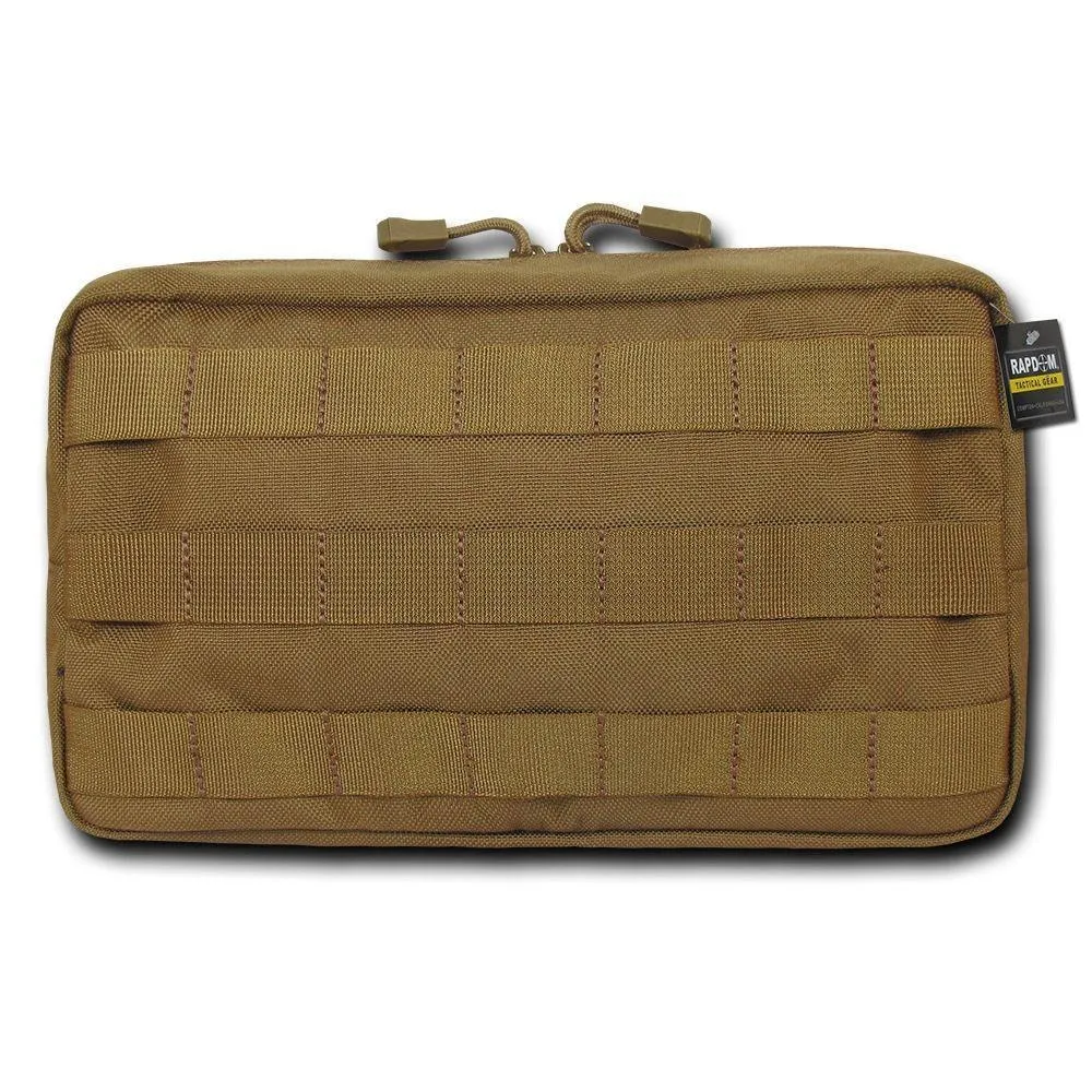 RAPDOM 10X6 Molle Utility Storage Pouch Horizontal Tactical Gear Military