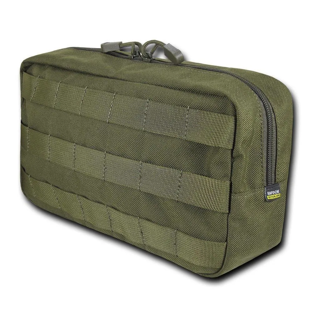 RAPDOM 10X6 Molle Utility Storage Pouch Horizontal Tactical Gear Military