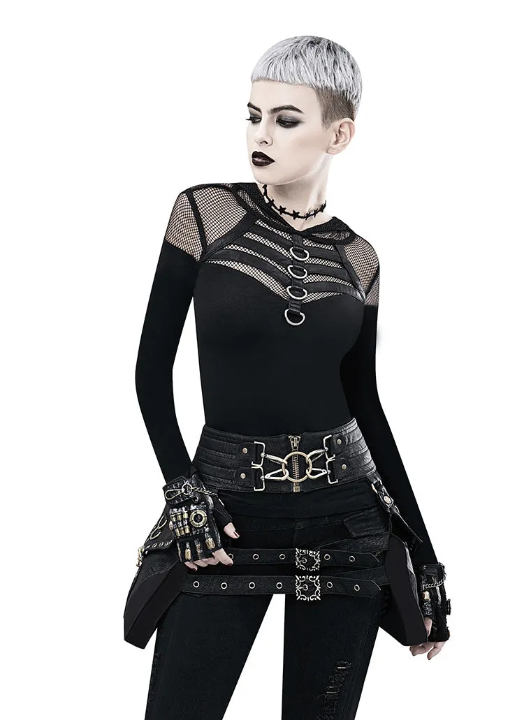 Retro Gothic Vintage Motorcycle Bag Steampunk Waist Leg Bags