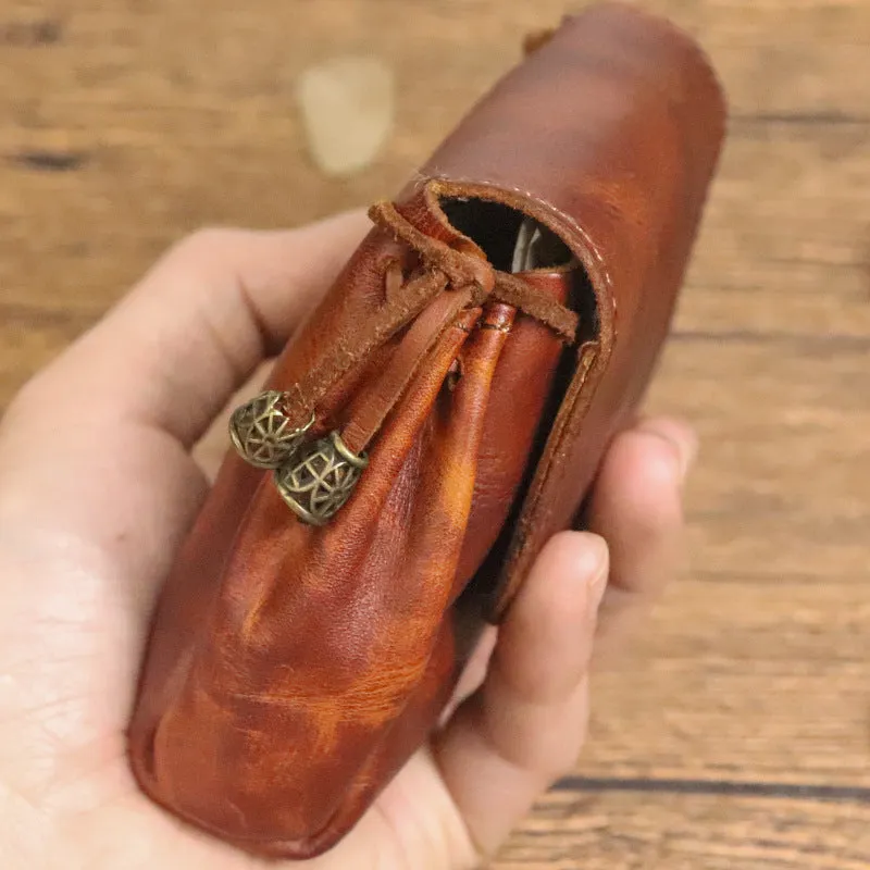 Retro Leather Handmade Storage Bag Wallets