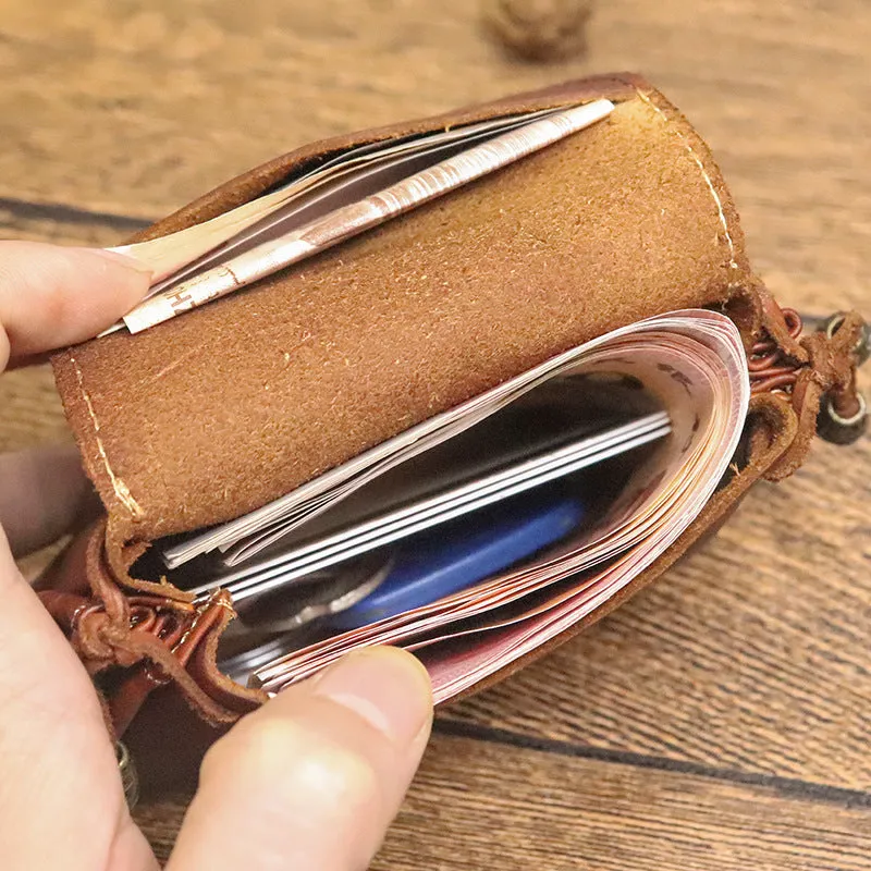 Retro Leather Handmade Storage Bag Wallets