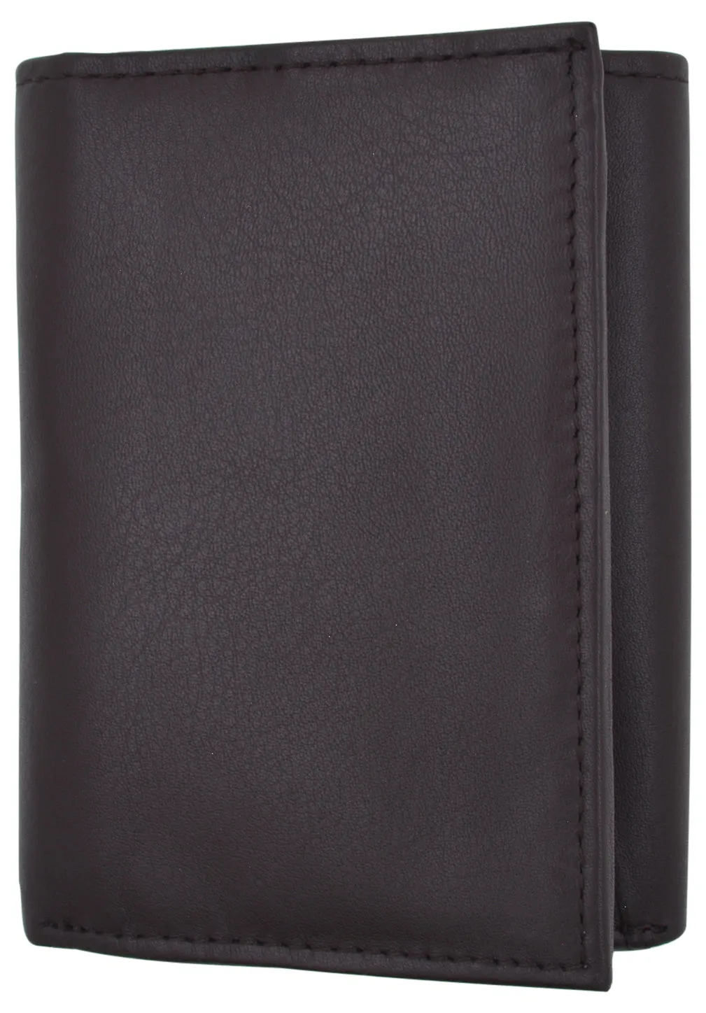 RFID Blocking Men's Premium Leather Trifold Flap ID Card Holder Wallet RFIDCN1307