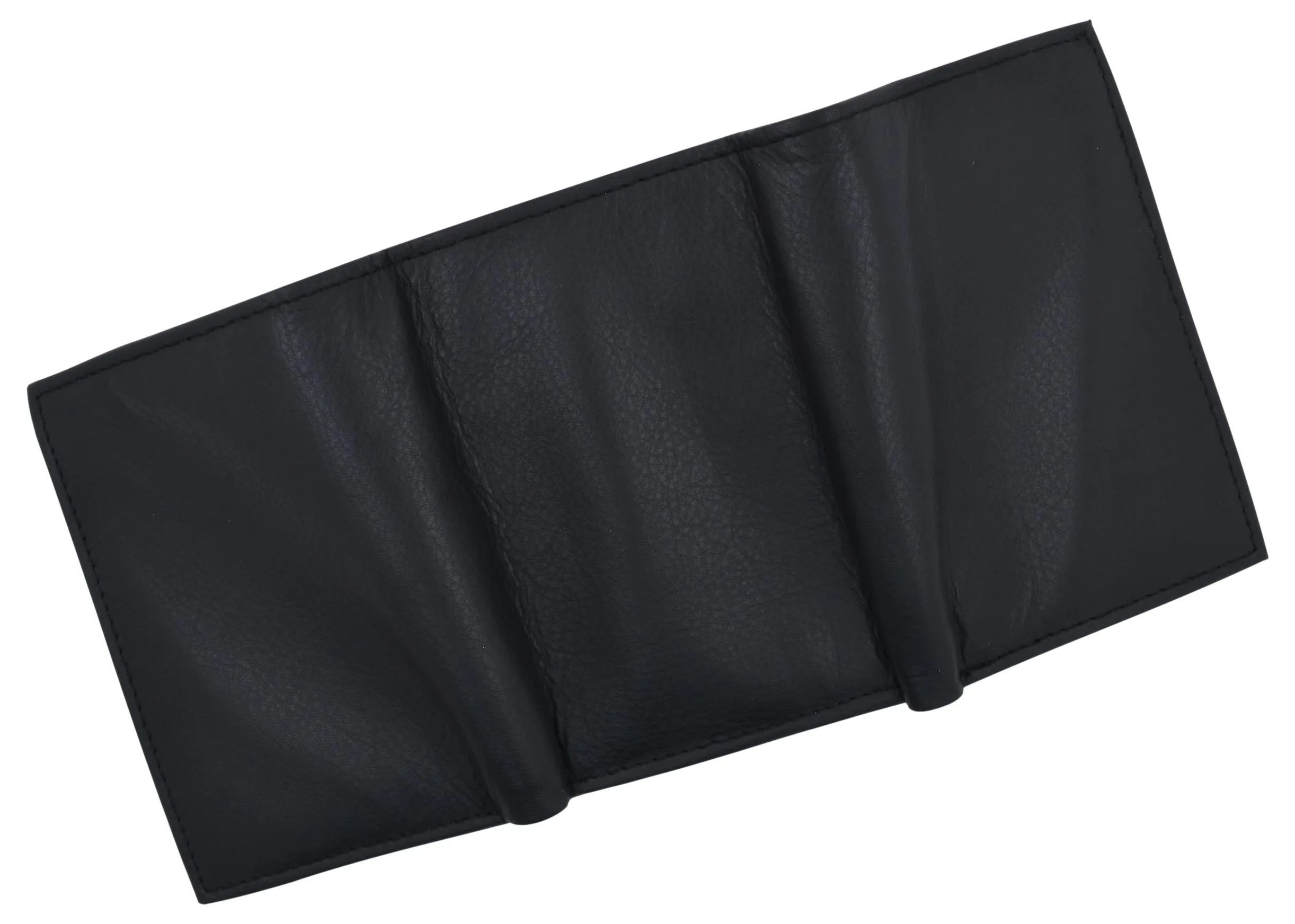 RFID Blocking Men's Premium Leather Trifold Flap ID Card Holder Wallet RFIDCN1307