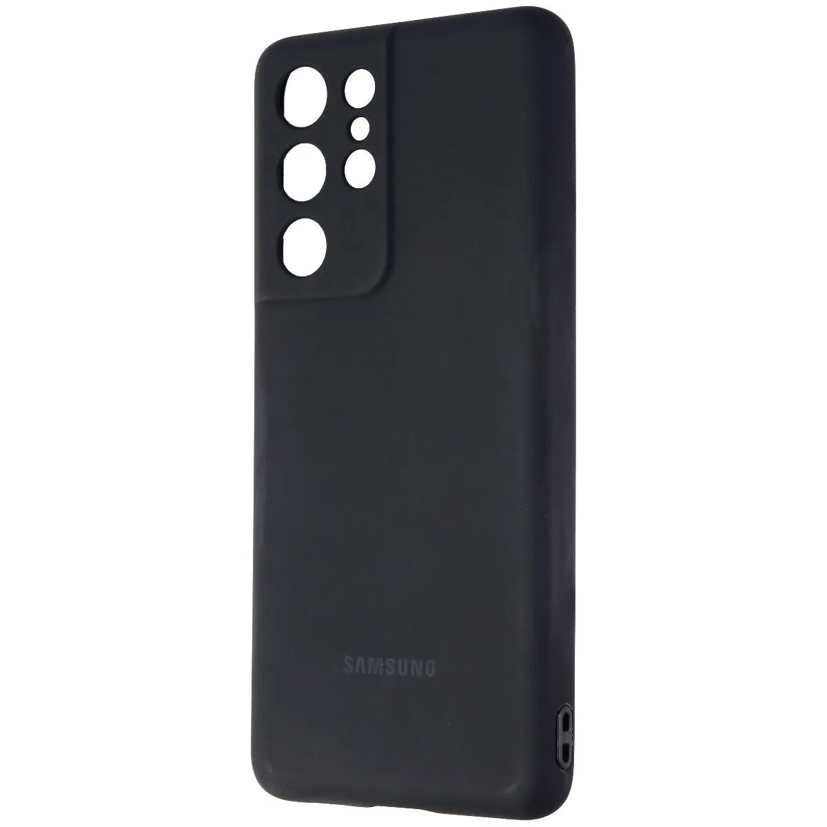 Samsung Silicone Back Cover for Galaxy S21 Ultra / S21 Ultra 5G - Black