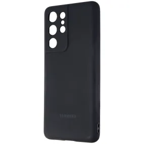 Samsung Silicone Back Cover for Galaxy S21 Ultra / S21 Ultra 5G - Black
