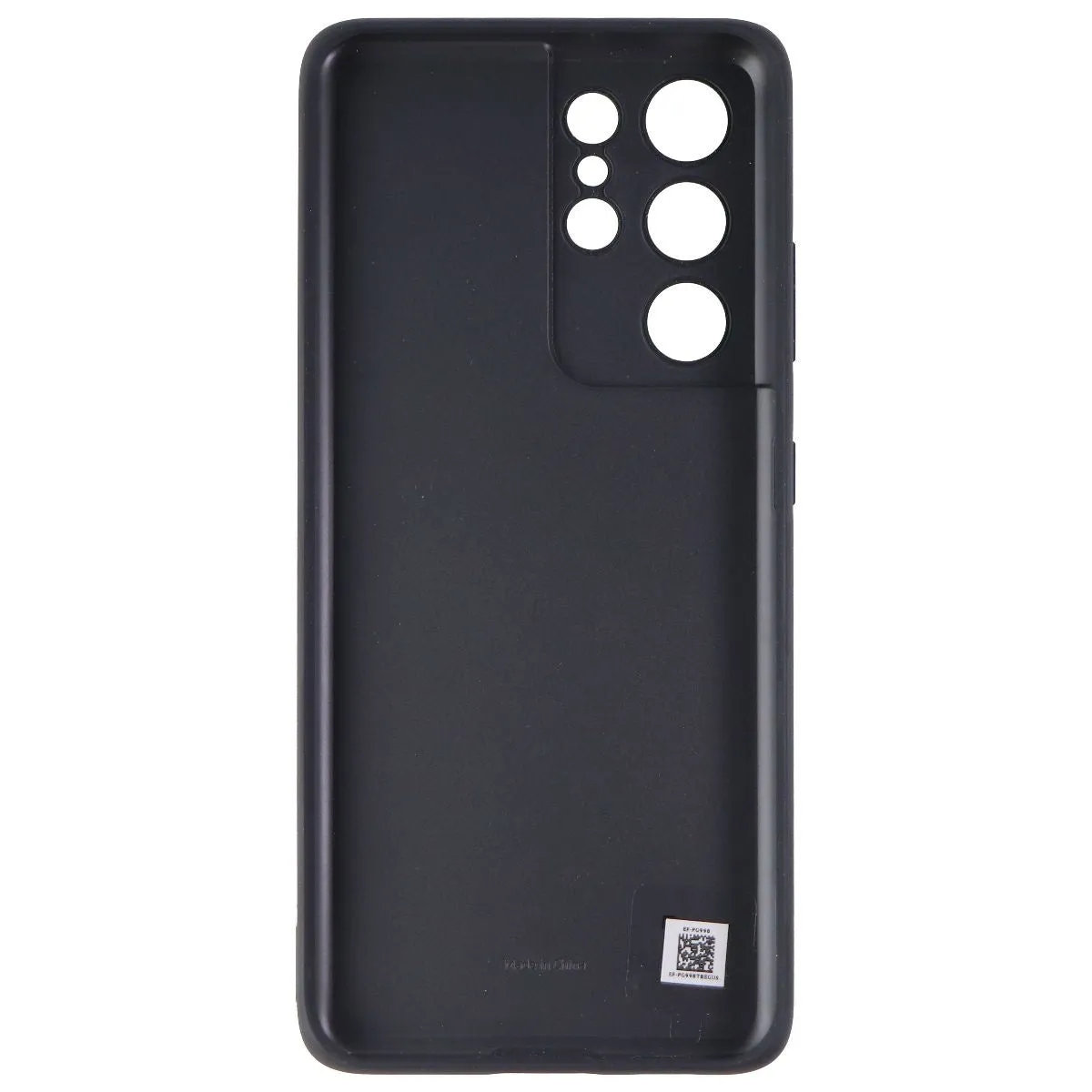 Samsung Silicone Back Cover for Galaxy S21 Ultra / S21 Ultra 5G - Black
